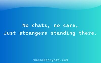 Friendship emotional shayari about lost bond