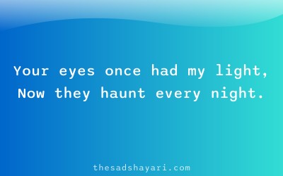 Gujarati sad shayari about eyes and sadness