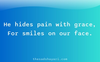 Father emotional Hindi shayari about sacrifice for kids