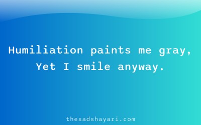 Motivational Hindi shayari about insult and strength