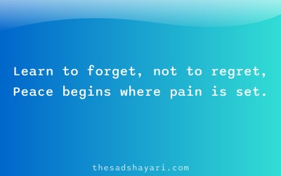 Motivational bhuli jao shayari about peace after pain