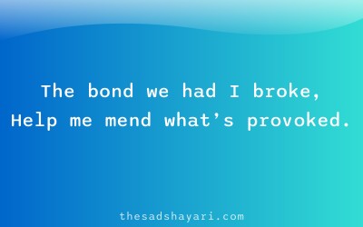 Dosti bewafa shayari about lost friendship bond
