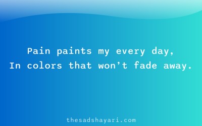 Gujarati sad shayari about pain and emotion