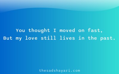 Sad Hindi shayari about wrong assumptions in love