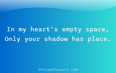 Sad Gujarati yaad aave che shayari about emptiness