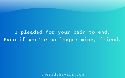 Dua shayari about praying for someone not with us