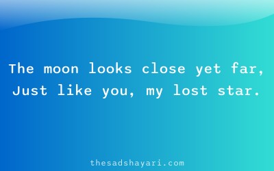 Emotional judai shayari about distance