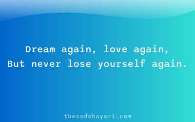 Motivational Hindi shayari about self growth