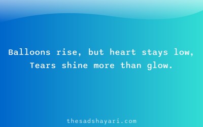 Birthday sad shayari about emptiness