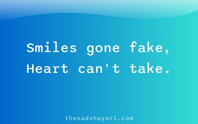 Sad WhatsApp shayari about emptiness inside