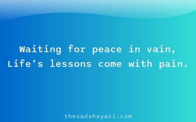 Sad Hindi shayari about waiting at night