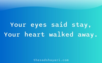 Sad shayari in Hindi about broken promises