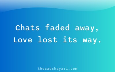 Sad Instagram caption about old conversations