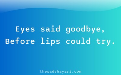 Emotional sad Hindi shayari caption for Instagram