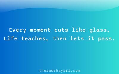 Sad Hindi shayari about daily pain in life