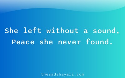 Sad Hindi shayari about silent heartbreak