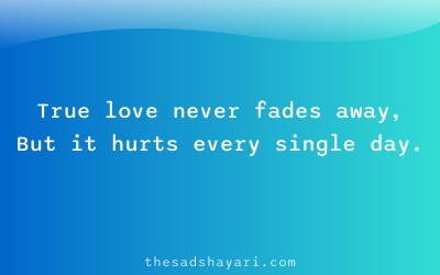 Gujarati sad shayari about true love pain