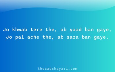 Hinglish sad poetry about dreams and pain