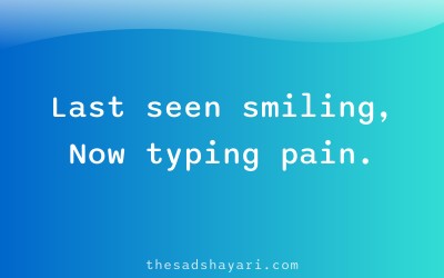 Sad DP quote shayari for status about heartbreak