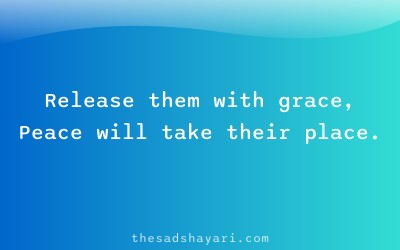 Hindi shayari about releasing with love