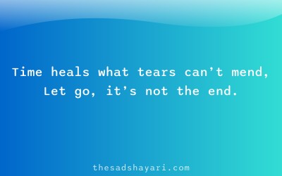 Motivational Hindi shayari about time and healing