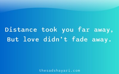 Judai shayari about long distance love