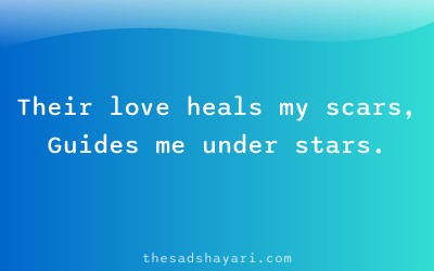 Emotional Hindi shayari about healing family love
