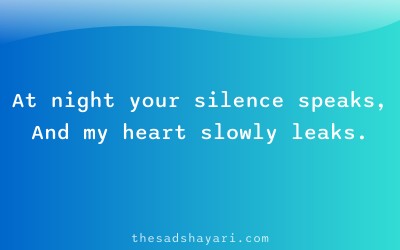Long distance shayari in Hindi about lonely nights