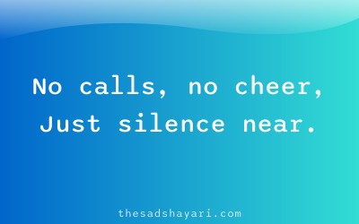 Birthday shayari about silent midnight