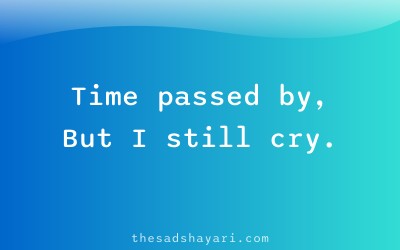 Sad Hindi WhatsApp shayari about missing someone