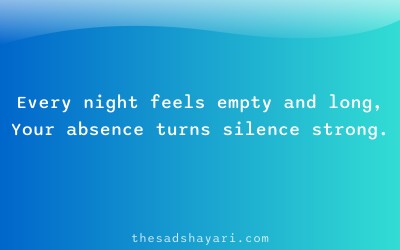 Yaad miss you shayari in Hindi about missing someone at night