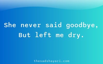 Sad Hindi shayari about waiting without closure