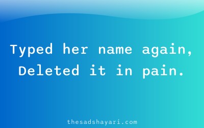 Waiting sad shayari about unanswered messages