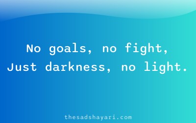 Depressing sad shayari 2025 about hopelessness