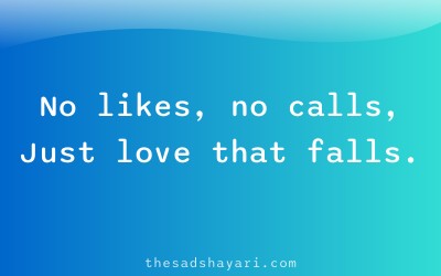 Instagram sad shayari about modern love pain