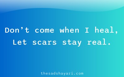 Sad Hindi shayari about moving on after breakup