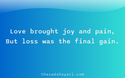 Gujarati sad shayari about love and pain