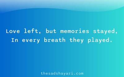 Gujarati sad shayari about love memories