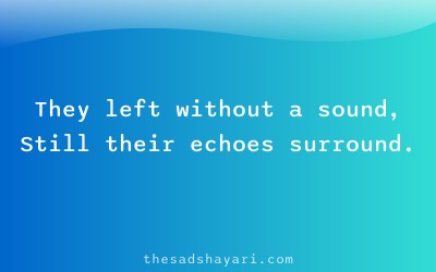 Painful Hindi poetry about end of relationships