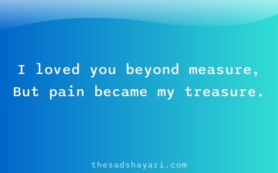 Sad shayari for boyfriend about painful love story