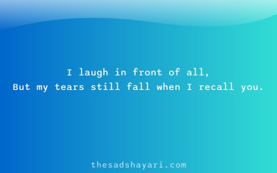 Emotional dard bhari shayari in Hindi about hidden pain