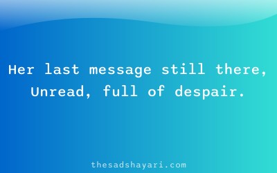 Sad Hindi shayari for boyfriend about missed calls