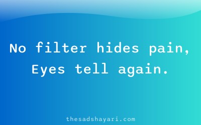 Sad Instagram caption about real emotions