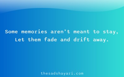 Let go bhuli jao shayari about moving on from memories