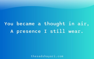 Emotional shayari about memories of lost one