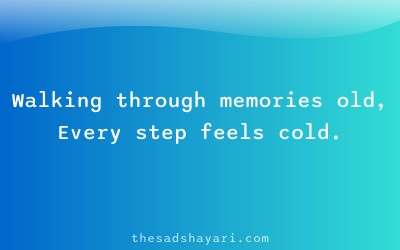Hinglish emotional sad shayari about memories