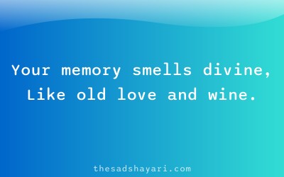 Gujarati yaad aave che shayari about aroma of memories