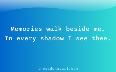 Gujarati sad shayari about memory journey