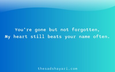 Miss you Hindi shayari about unforgettable memories